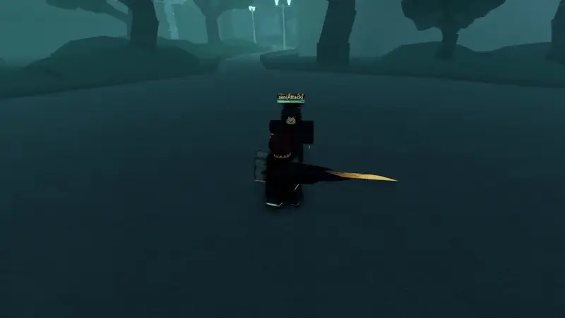 Player performing Beaked v1 Blue bird attack in ghoul://Re