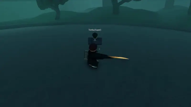 Player performing Beaked v1 puck attack in ghoul://Re