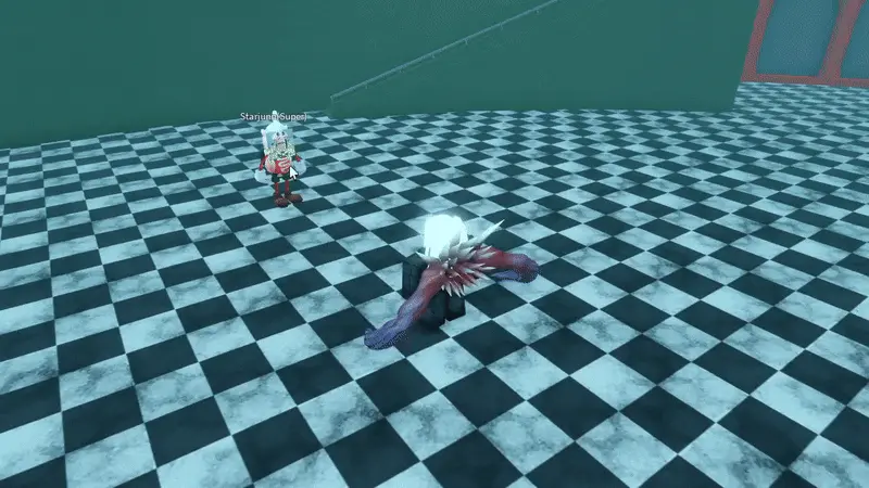 Player performing Eto v2 Punctured Lunge attack in ghoul://Re