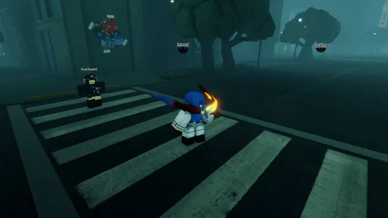 Player performing Eto v1 critical attack in ghoul://Re