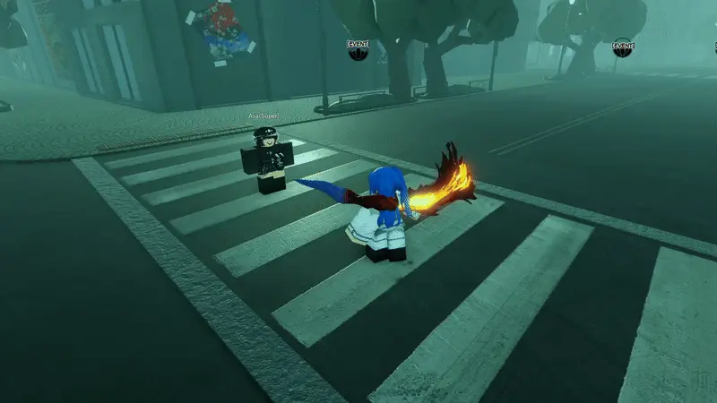 Player performing Eto v1 Punic Puncture attack in ghoul://Re