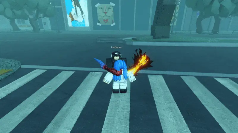 Player performing Eto v1 Relentless ravage attack in ghoul://Re