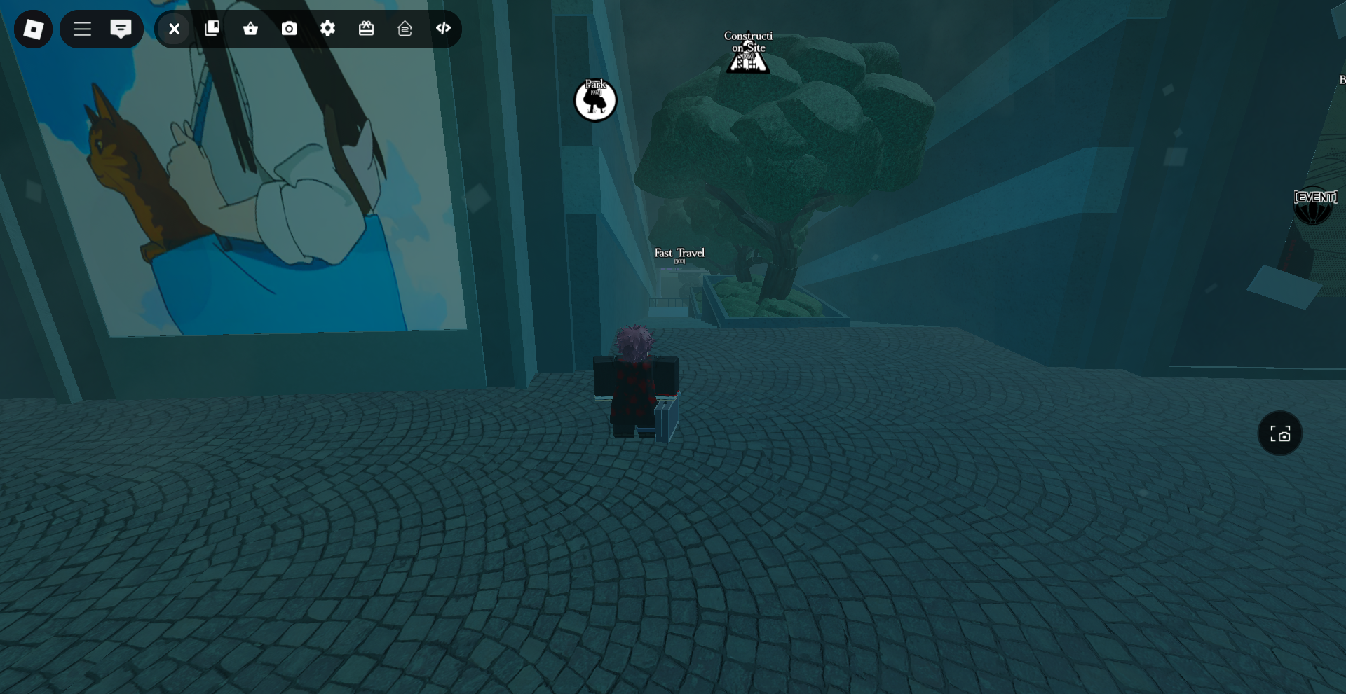 Player looking for Fast Travel Icon in Ghoul://Re