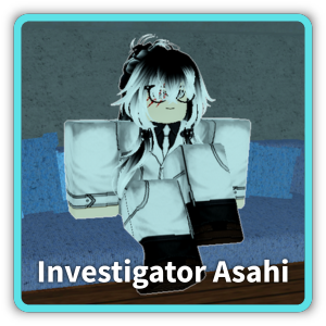 Investigator Asahi is located on the upper floor of the CCG Base in Ghoul Re