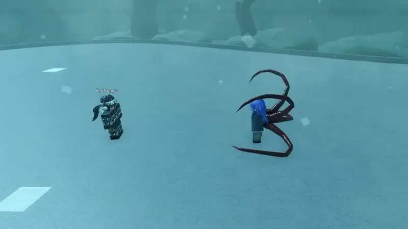 Player performing Ken v2 Critical attack in ghoul://Re