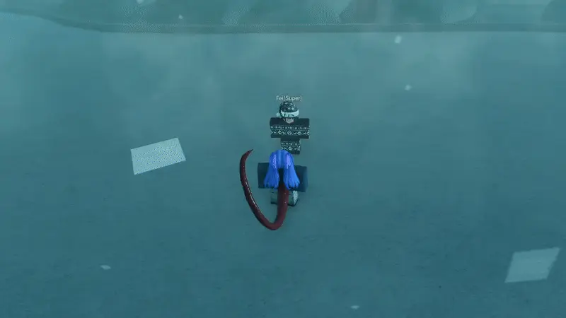 Player performing Ken v1 concuss attack in ghoul://Re