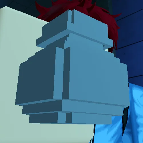 Player holding molded steel in Ghoul://Re