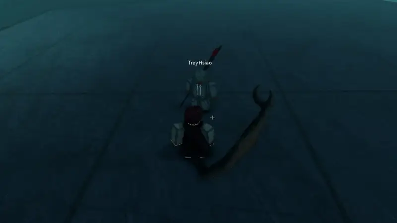 Player performing Nishio v2 embrace attack in ghoul://Re