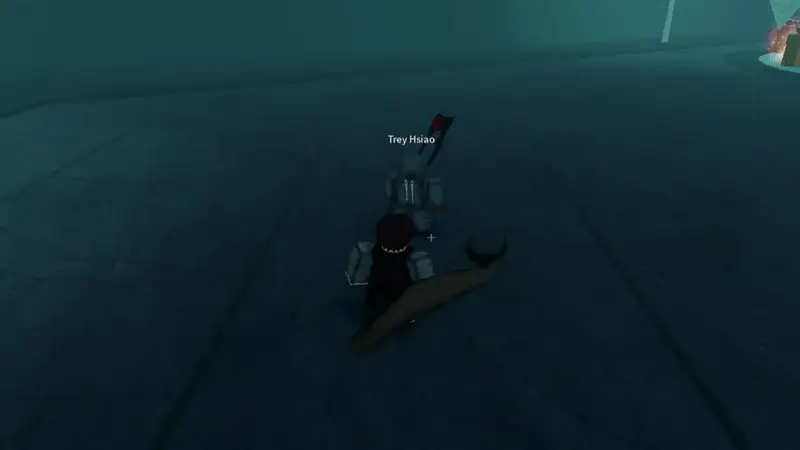 Player performing Nishio v2 writhe attack in ghoul://Re