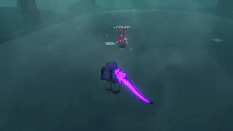 Player performing Takizawa v1 critical variant attack in ghoul://Re