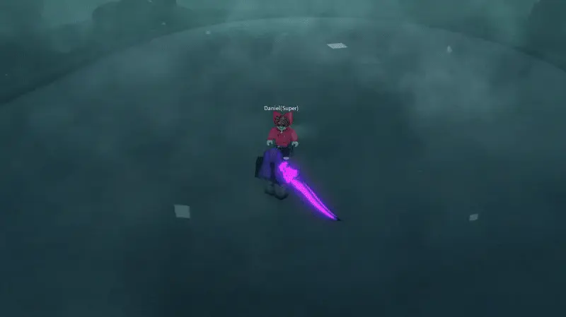 Player performing Takizawa v1 silence attack in ghoul://Re