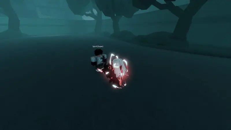 Player performing Yomo v2 thunder clap variant attack in ghoul://Re