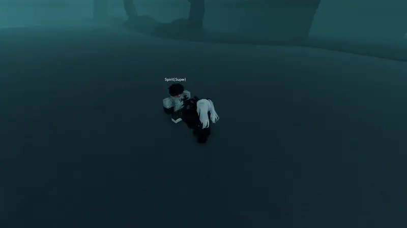 Player performing Yomo v2 thunder claw attack in ghoul://Re