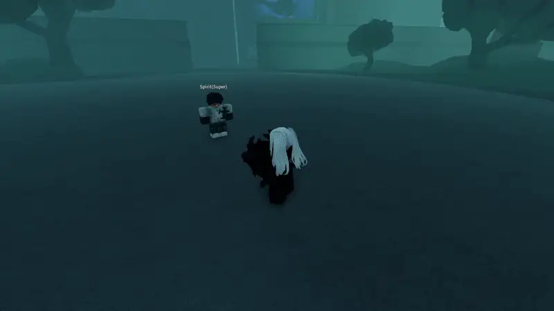 Player performing Yomo v2 critical attack in ghoul://Re