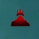 red mountain icon that marks the location of turf control and invasion events in ghoul://re
