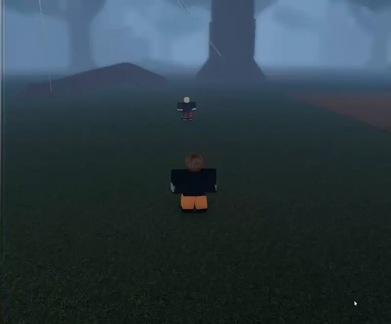 Player performing expliding wind move in wagarashi