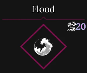 Flood Water Skill in Absolvement