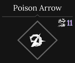 Poison Arrow Nature Skill in Absolvement