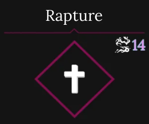 Rapture Holy Skill in Absolvement
