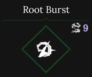 Root Burst Nature Skill in Absolvement