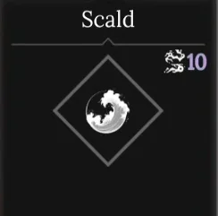 Scald Water Skill in Absolvement