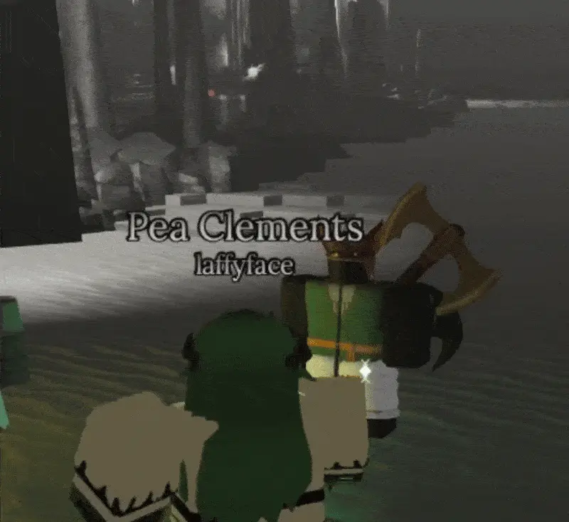 Player performing the Slicing Winds wind skill in Avsolvement