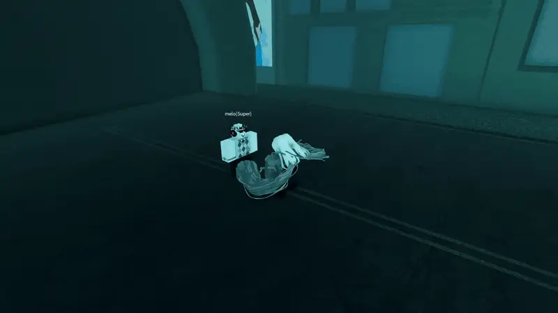 Player performing Tatara v1 Ignition jab attack in ghoul://Re