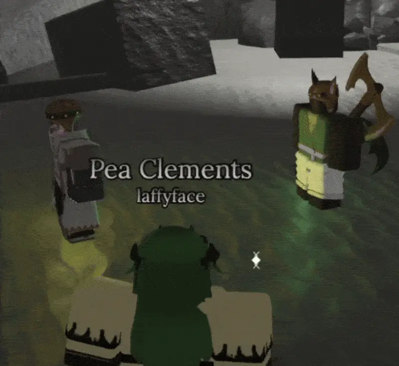 Player performing the Updraft wind skill in Avsolvement