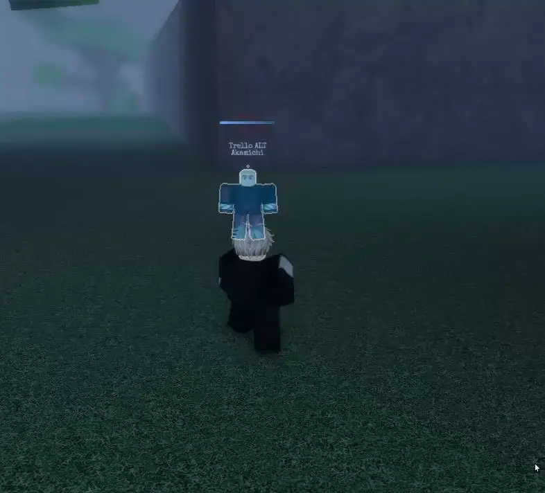 Player performing Hyuga Vacuum Palm move in Wagarashi