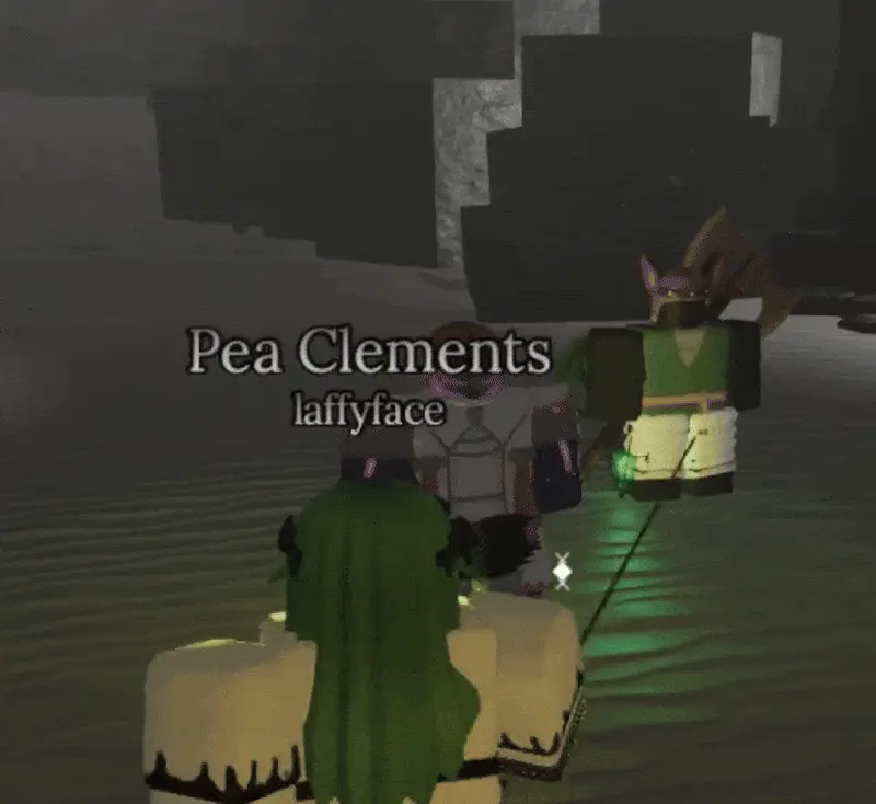 Player performing the Vortex wind skill in Avsolvement