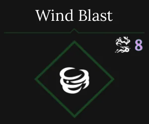 Wind Blast Wind Skill in Absolvement