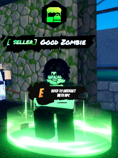 good zombie npc in universal piece