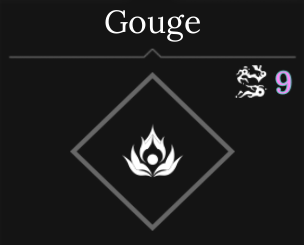 gouge skill in absovlement