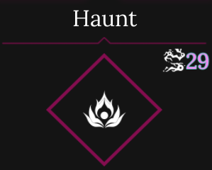haunt skill absovlement