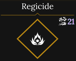 regicide skill in absovlement