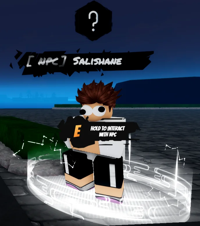 salishane NPC in universal piece