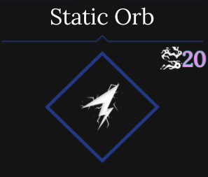 static orb skill in absolvement