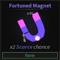 Fortuned magnet in dig