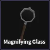 magnifying glass item in dig