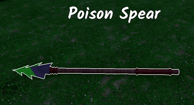 poison spear in 99 nights in the forest