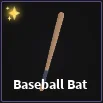baseball bat item in dig