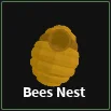 bees nest item in dig