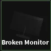broken monitor item in dig
