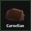 carnelian item in dig