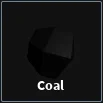 coal item in dig