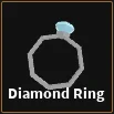 diamond ring item in dig