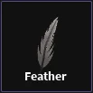 feather item in dig