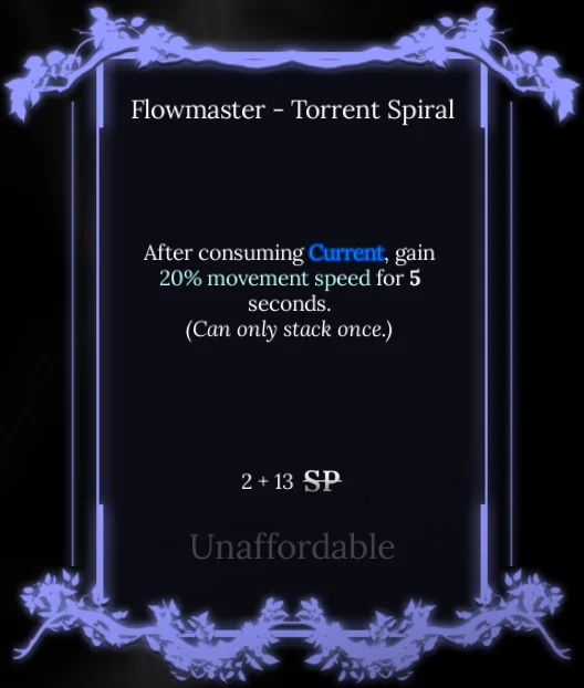 torrent spiral node in  soul tree absolvement