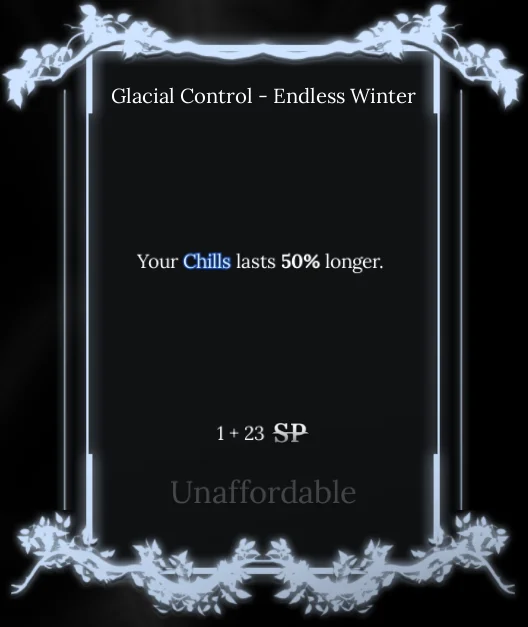 endless winter node in soul tree absolvement