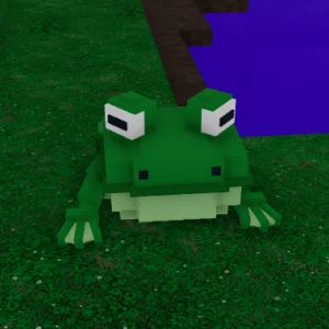 green frog in 99 nights in the forest